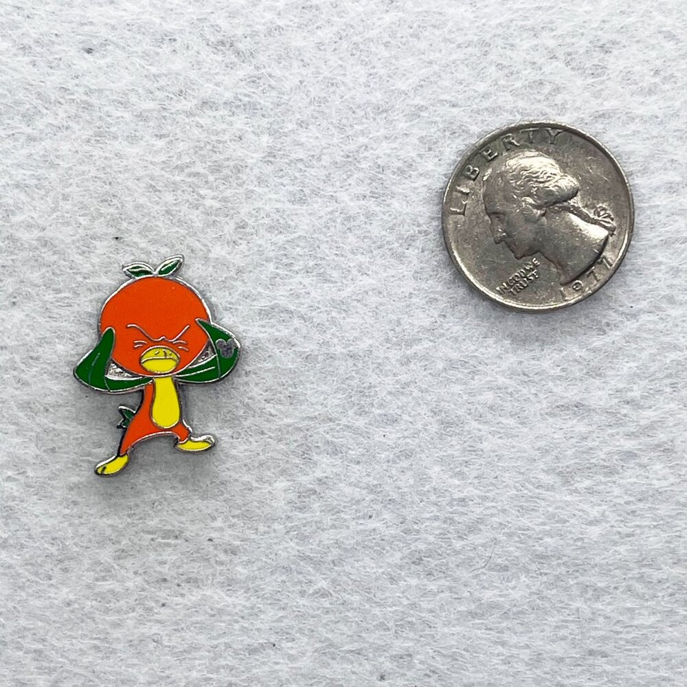 🔮 5/$25 Disney Frustrated Orange Bird Pin - Picture 2 of 3